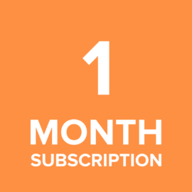 1 Month Subscription