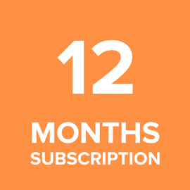 12 Months Subscription