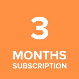 3 Months Subscription