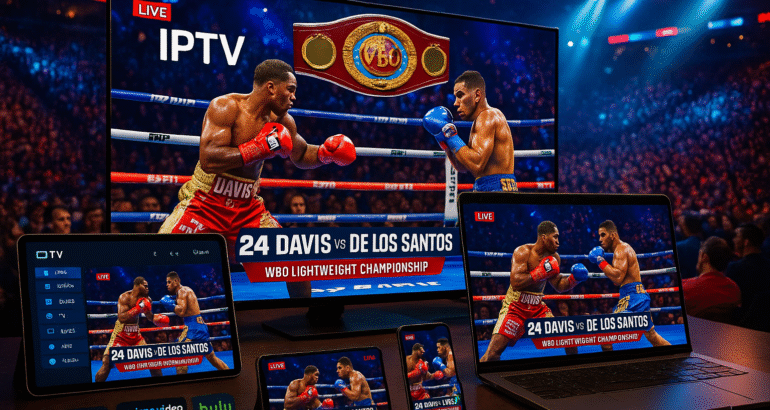 How to Watch Keyshawn Davis vs. Edwin De Los Santos Live: Ultimate IPTV Streaming Guide