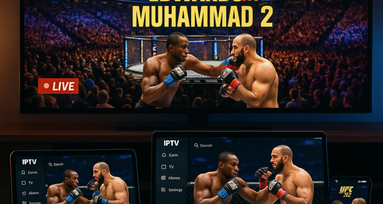 UFC 322: Leon Edwards VS Belal Muhammad 2