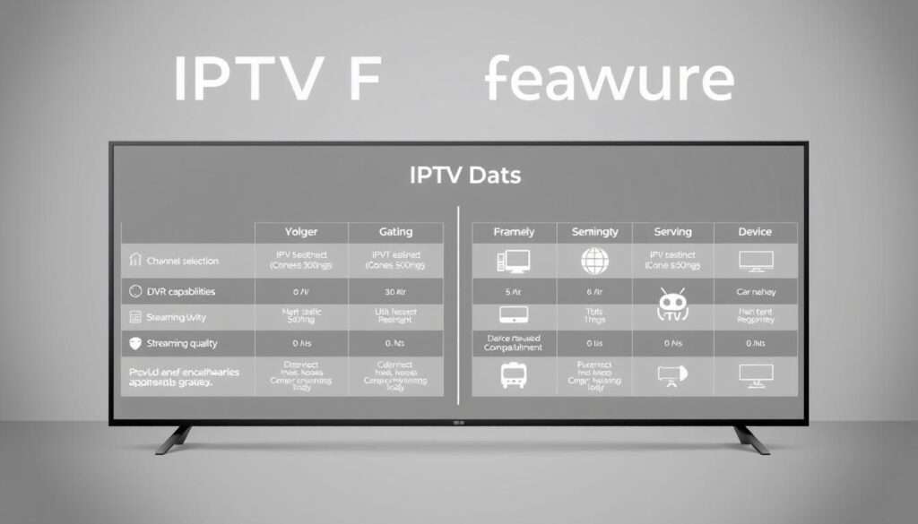 IPTV features comparison