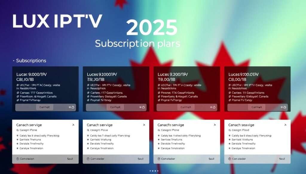 Lux IPTV Canada2025 Subscription Plans Lux IPTV Canada2025 Subscription Plans