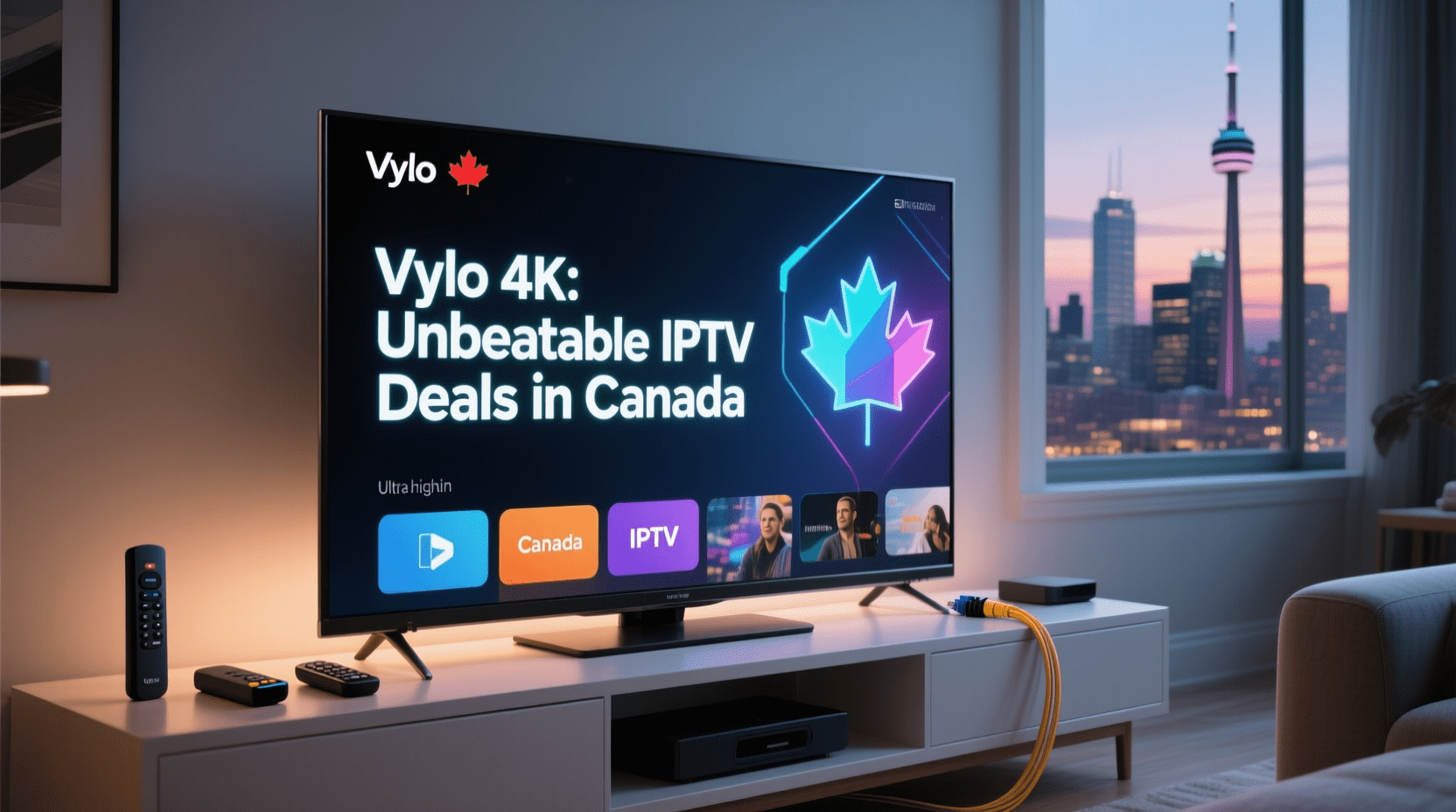 Vylo 4K: Unbeatable IPTV Deals in Canada 2026