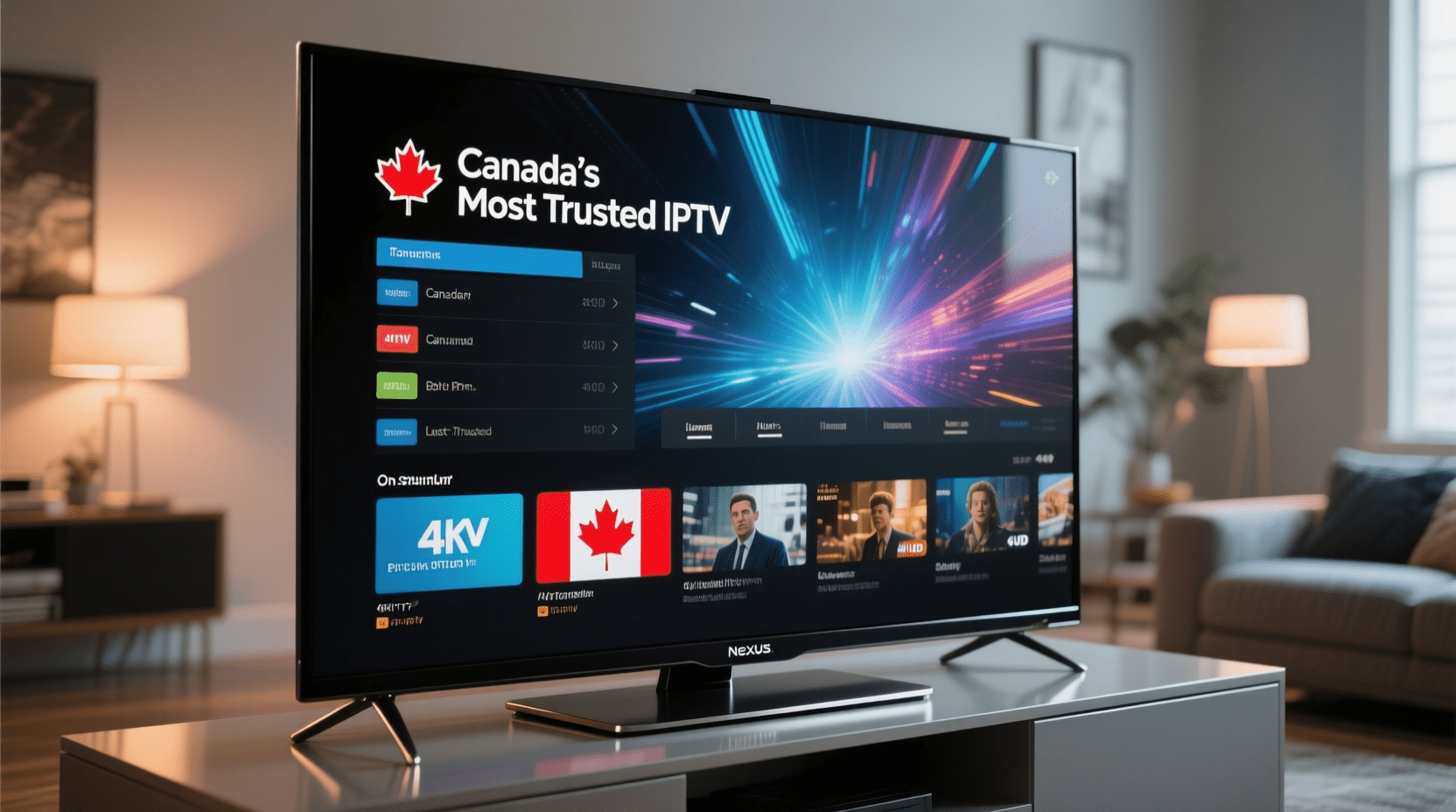 Nexus 4K TV: Canada’s Most Trusted IPTV in 2026