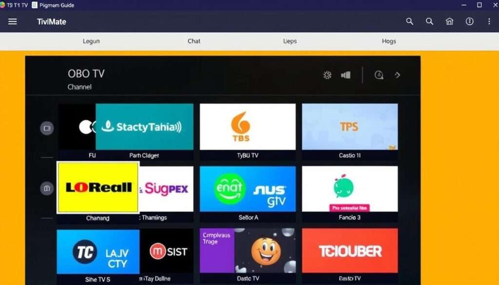 OBO TV channels loaded in TiviMate Player on FireStick 2026