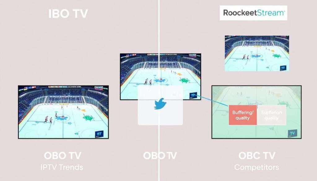 Side-by-side comparison of OBO TV versus competitors showing why it's the Best IPTV Service Provider in Canada 2026