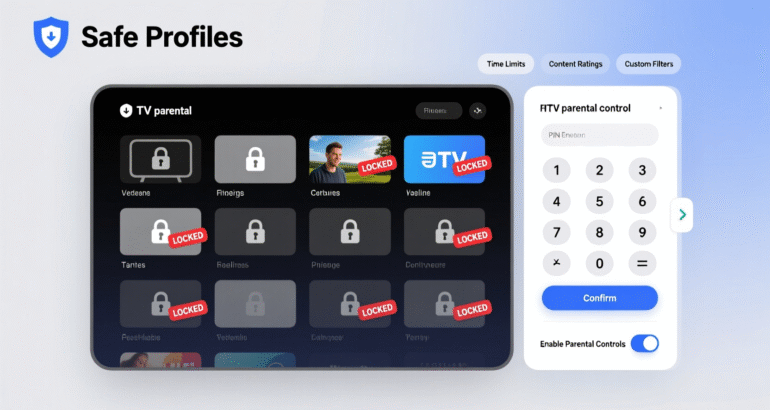 Parental Controls for IPTV: Channel Locking, PINs and Safe Profiles