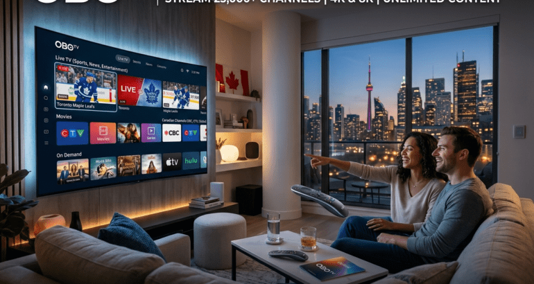 Best IPTV Televizija in Canada 2026 – OBO TV