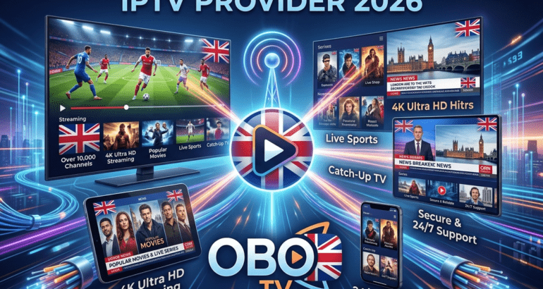 Best United Kingdom IPTV Provider 2026 – OBO TV