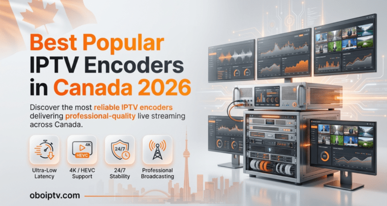 Best Popular IPTV Encoders in Canada 2026
