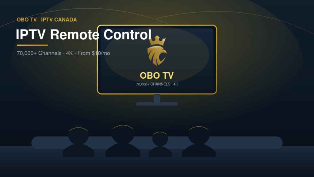 IPTV remote control - use any remote, phone or air-mouse with OBO TV